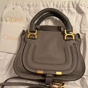 Like New! Chloe Marcie mini double carry bag